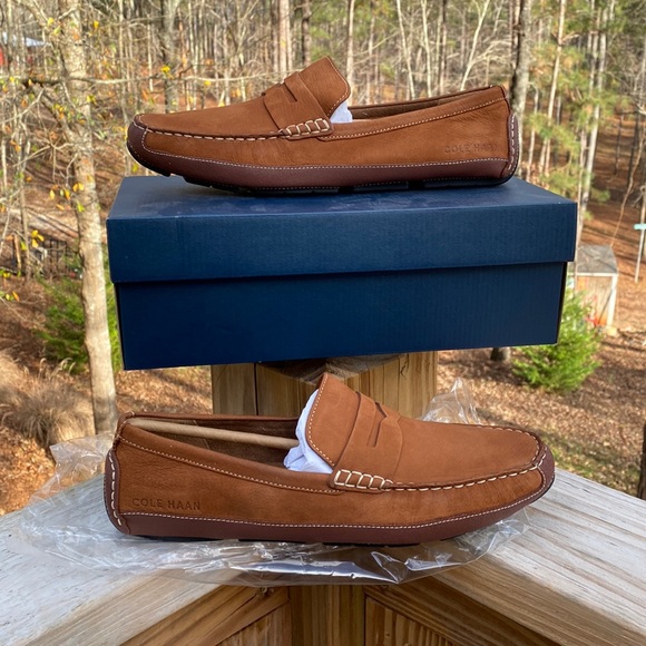 Cole Haan Wyatt Penny Driver Loafers 